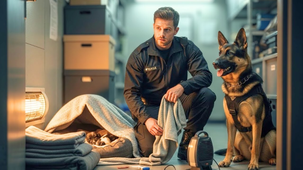 Police Dog Found Abandoned Puppies in a Blizzard — What Happened Inside Changed Everything