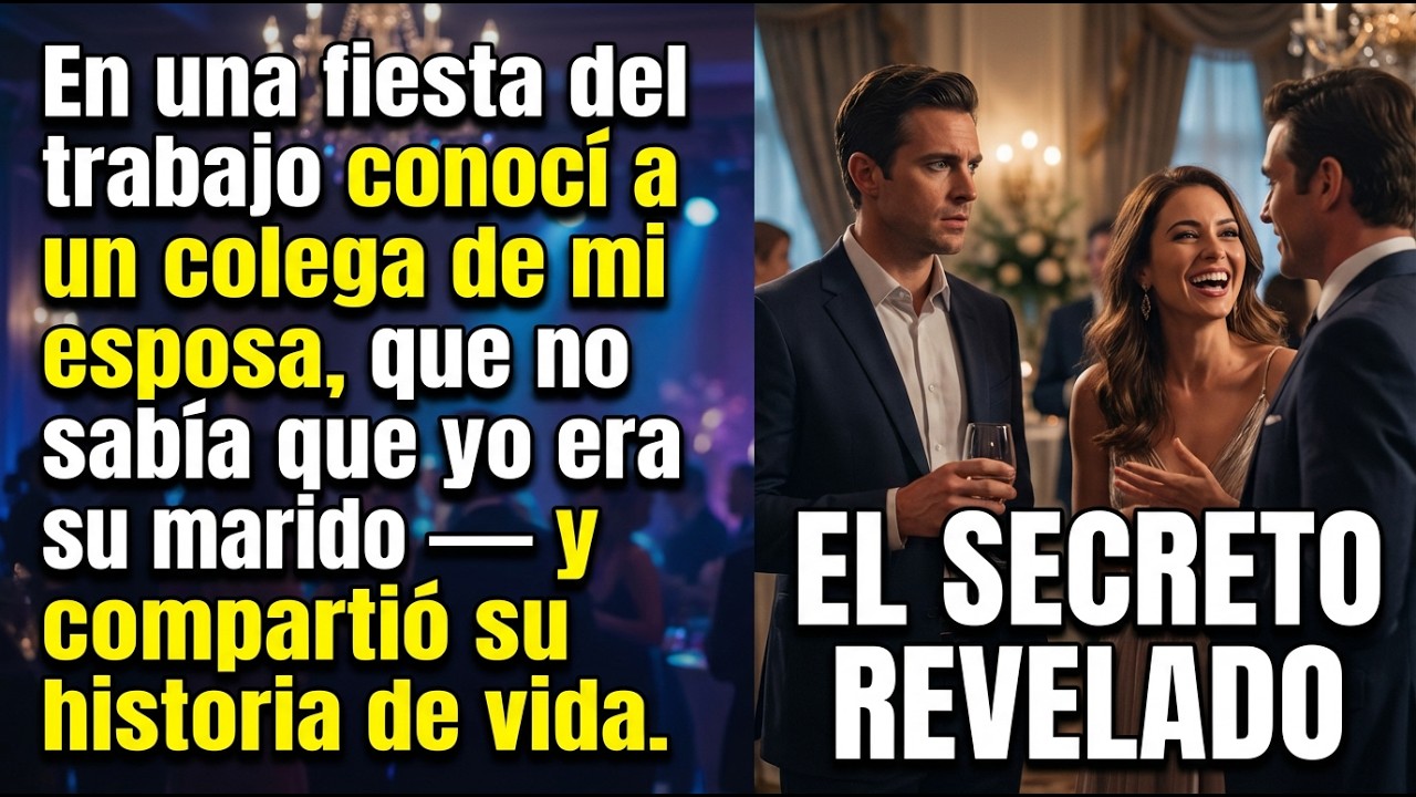 «En una fiesta del trabajo conocí a un colega de mi esposa, que no sabía que yo era su marido — y co