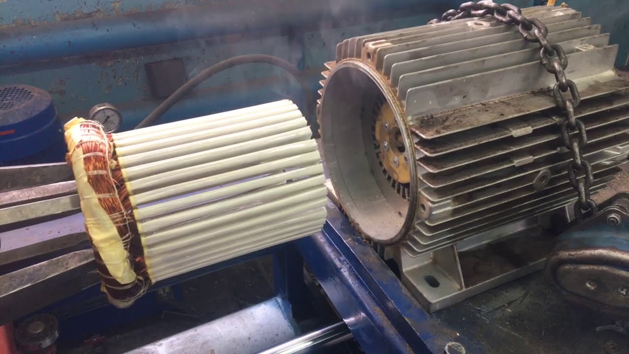 VTS-102 Copper removing from electric motor