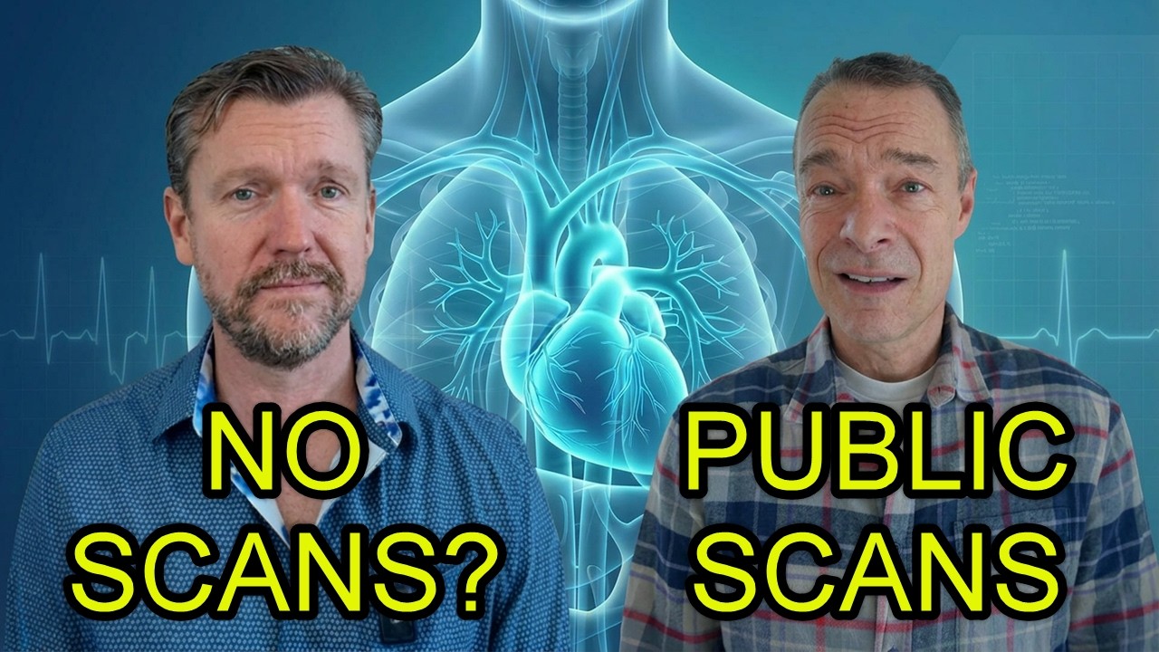 Ken Berry EXPOSED - My Artery Scans vs His No-Show
