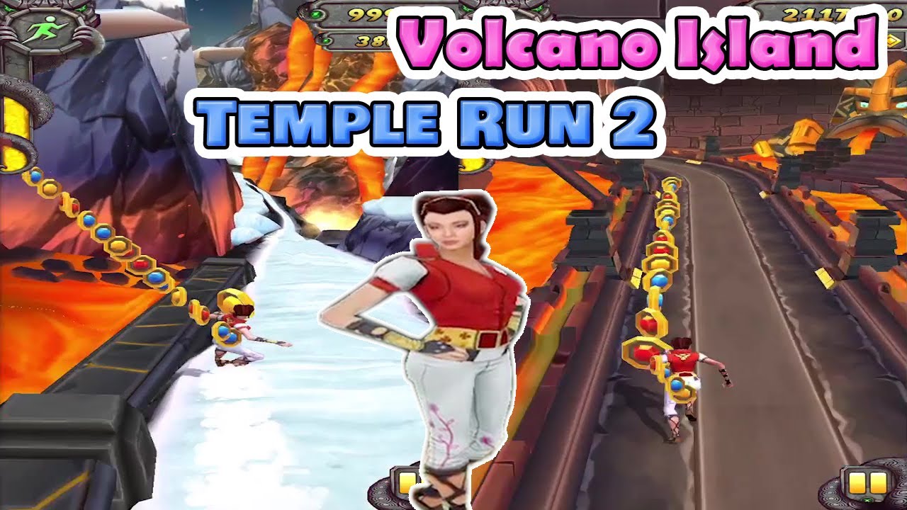 Temple Run 2 Volcano Island - KARMA LEE (Run 27,542M) Android Gameplay - MYSTERY BOXES OPENING #12