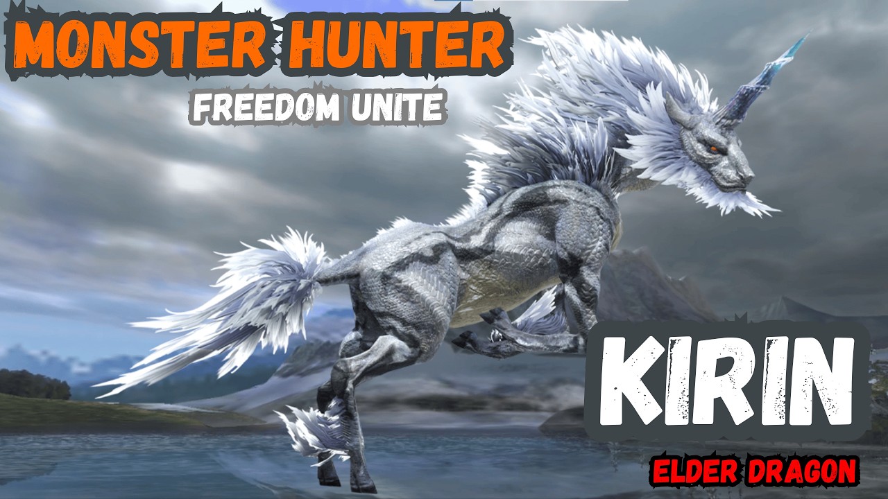 Monster Hunter Freedom Unite - Kirin #monsterhunterfreedomunite #kirin #games #playstation #gaming