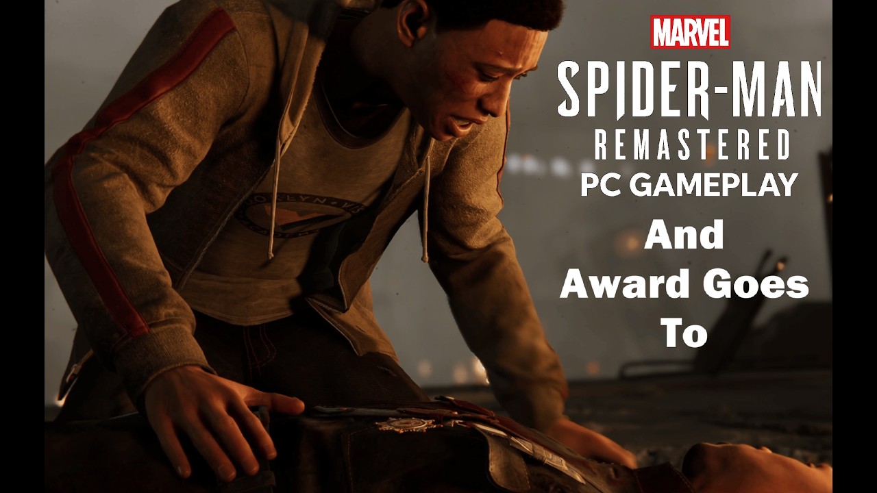 #spiderman remastered | And the award goes to | Spider-Man Steals the Spotlight #gaming #video