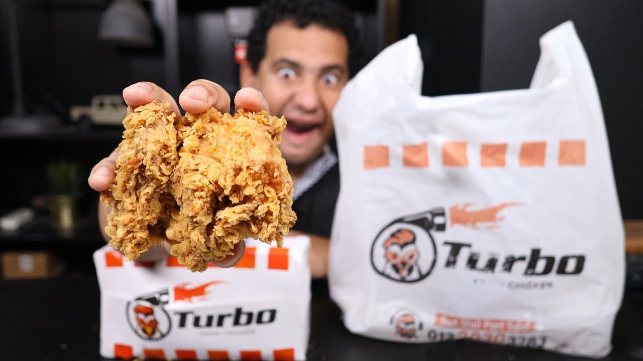 اول مرة اجرب الدجاج البروستد من مطعم Turbo fried chicken