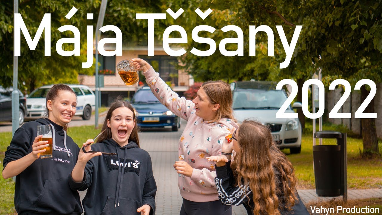 Hody Těšany 2022 - Mája (Kácení, Hlídání, Stavění)