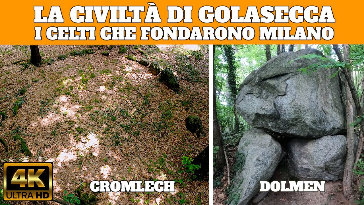Golasecca (Va) CROMLECH Garzonera, DOLMEN 6° Calende, Necropoli Monsorino, Sass di Biss e Preja Buia