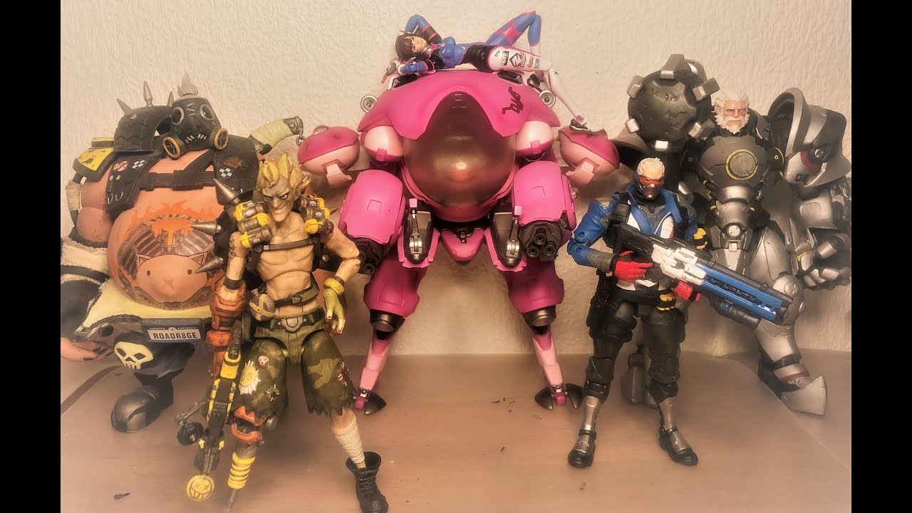 Overwatch D.Va MEKA Mech Hasbro Figma Figure Review