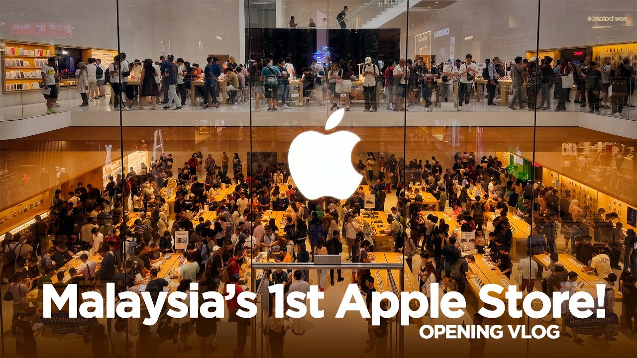VLOG: Apple The Exchange TRX Opening: Malaysia's 1st! | smashpop