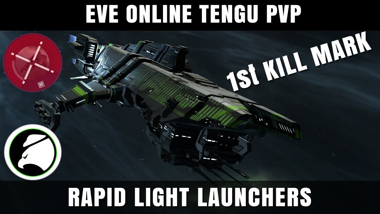 EVE Online Tengu PVP Fit Wormhole Solo PVP Rapid Light Missile Launchers