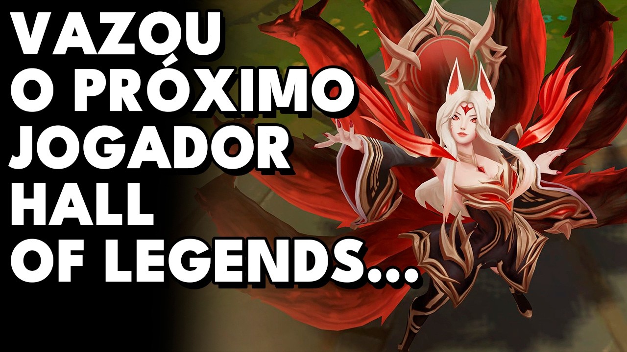 VAZOU QUEM VAI SER O PRÓXIMO JOGADOR HOMENAGEADO PELO HALL OF LEGENDS
