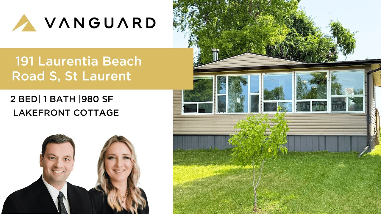 SOLD LAKEFRONT COTTAGE FOR SALE | St Laurent, Manitoba  | Vanguard Real Estate Ltd