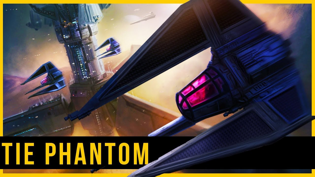 Корабль из «Звёздных войн»: замаскированный TIE-истребитель — TIE Phantom — варианты TIE-истребителя