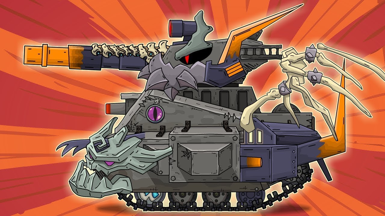 Leviathan against Everyone - Is the Mimic alive? + Bonus Ending - Cartoons about tanks