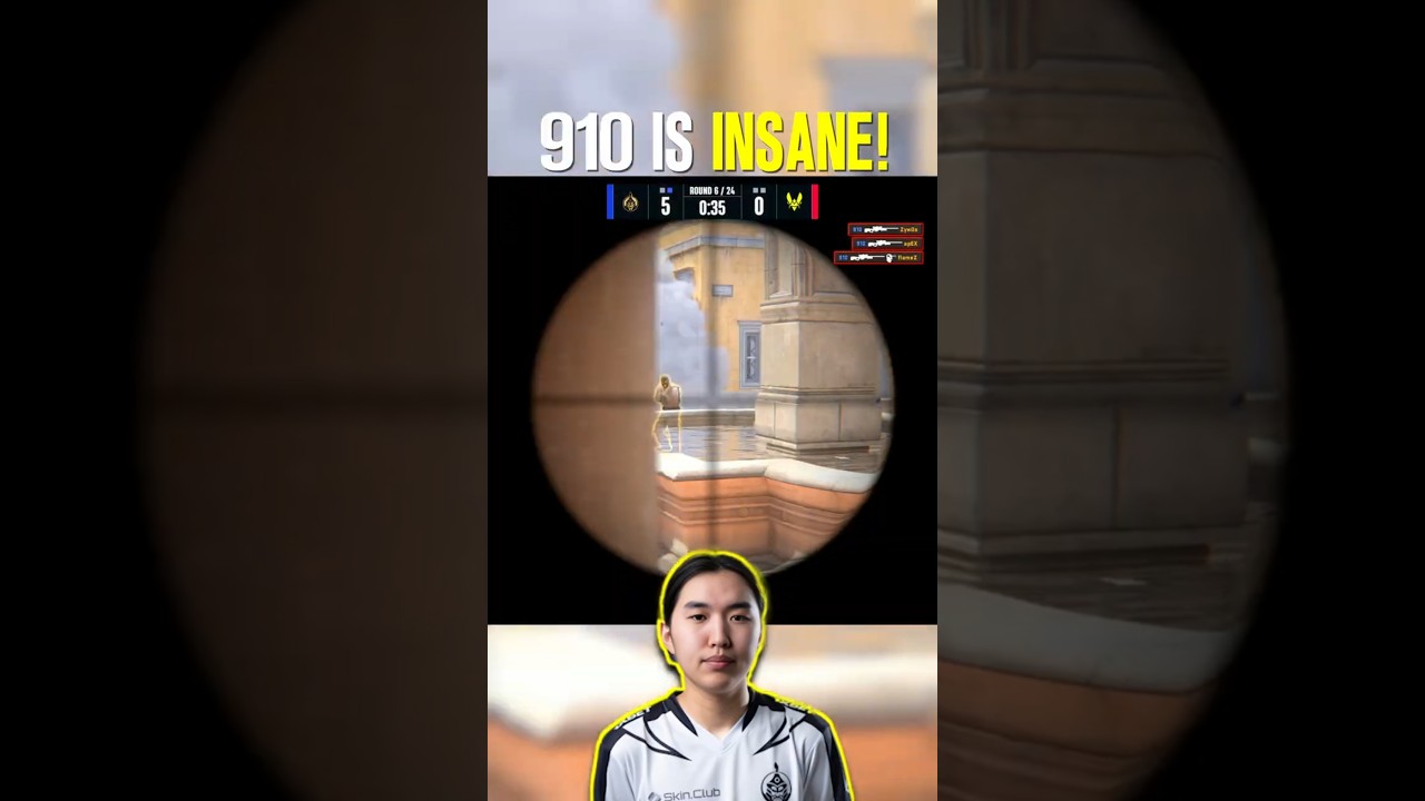 CALL 9-1-0 🚨 910 destroys Vitality at BLAST Bounty 2025