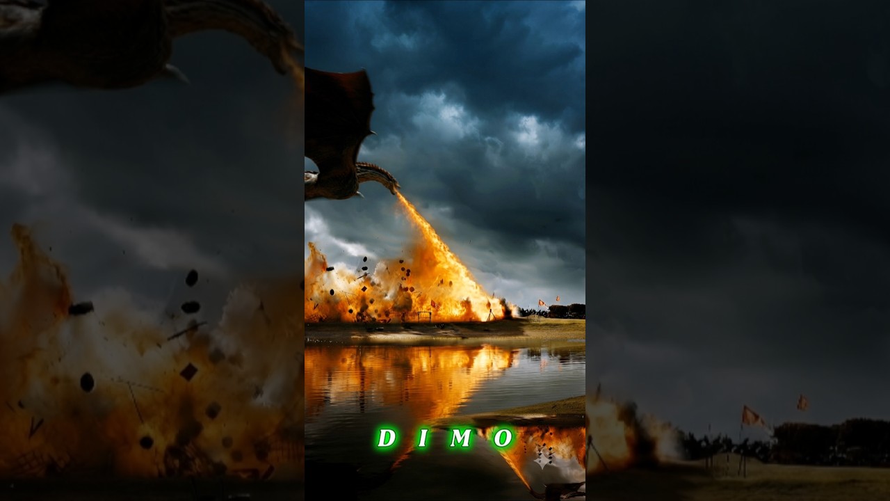 Daenerys vs. Jaime Lannister: The Day Fire Burned the Gold 👑🔥#shoerts #gameofthrones #got