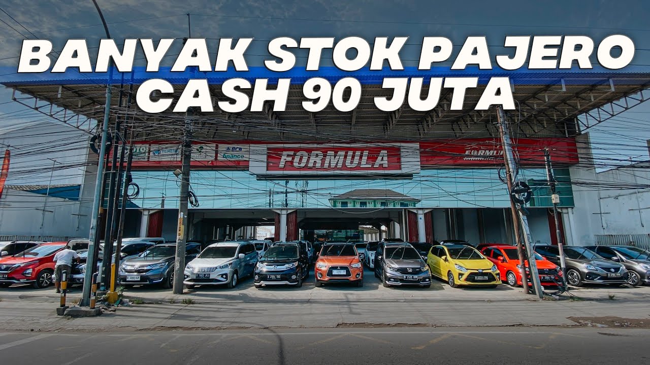 PAJERO SECOND MURAH BANYAK STOK SHOWROOM FORMULA BEKASI HARGA CASH MULAI 90 JUTA KIRIM SEINDONESIA