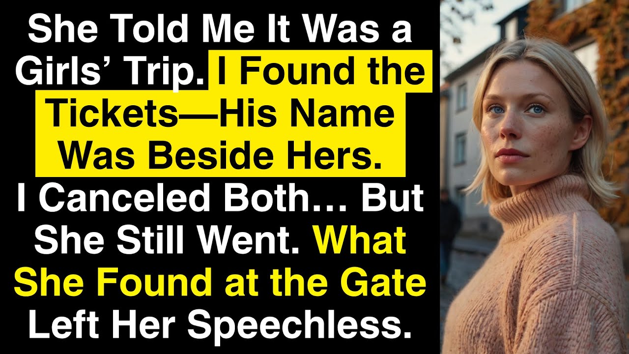 She Said It Was a Girls’ Trip. I Found His Name on the Ticket—and Sent Her to an Empty Gate