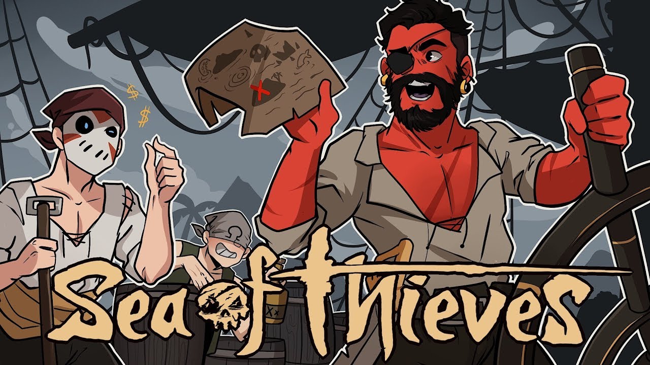 РАЗГРАЖАЕМ ТВОЮ ДОБЫЧУ! | Бета-версия Sea of ​​Thieves (с H2O Delirious и Ohmwrecker)
