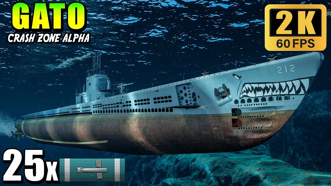 Подводная лодка Гато — победить ее очень сложно