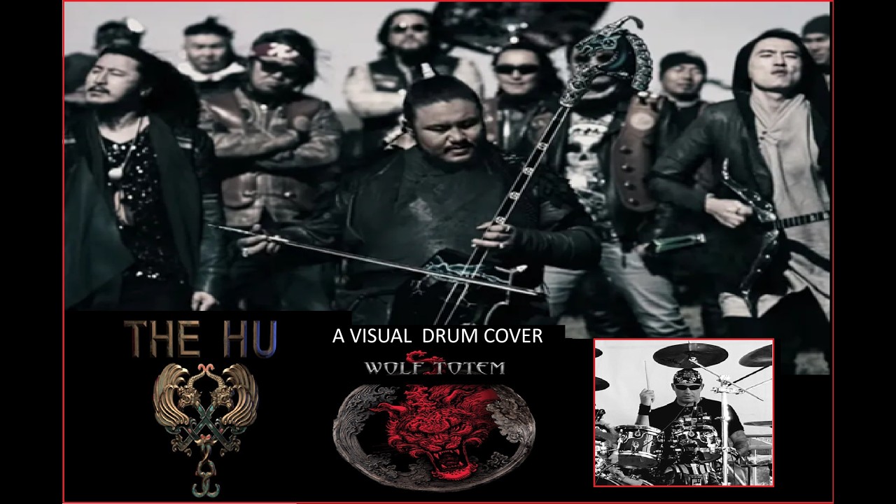 THE HU WOLF TOTEM VISUAL DRUM COVER