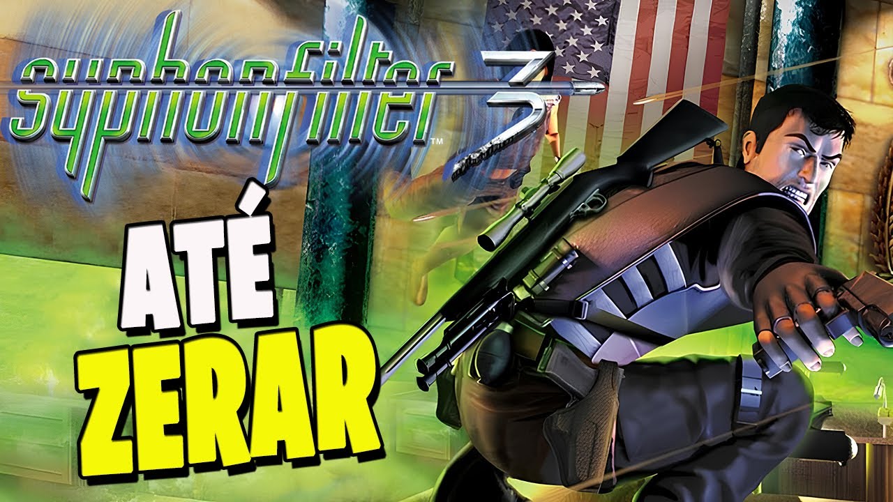 Syphon Filter 3 - Playstation - GAMEPLAY ATÉ ZERAR