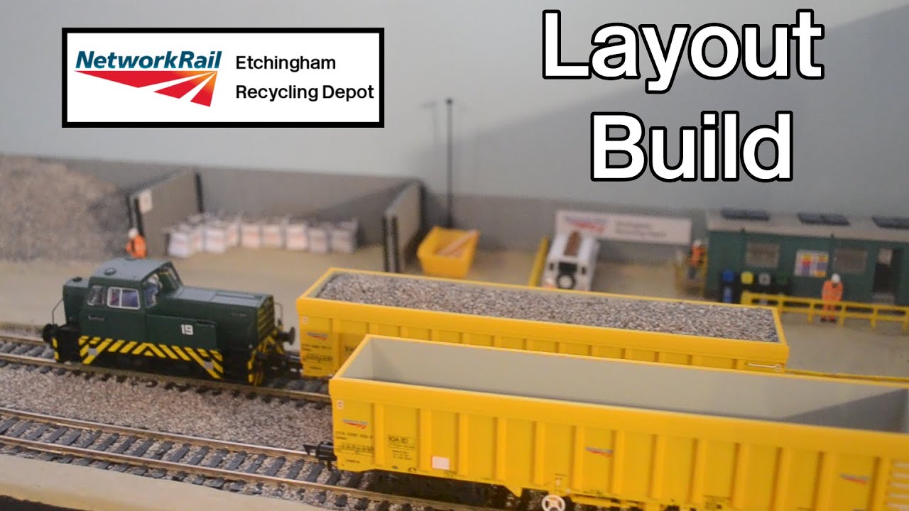 Etchingham Recycling Depot - Complete Modern Image Layout Build - 00 Gauge Model Railway