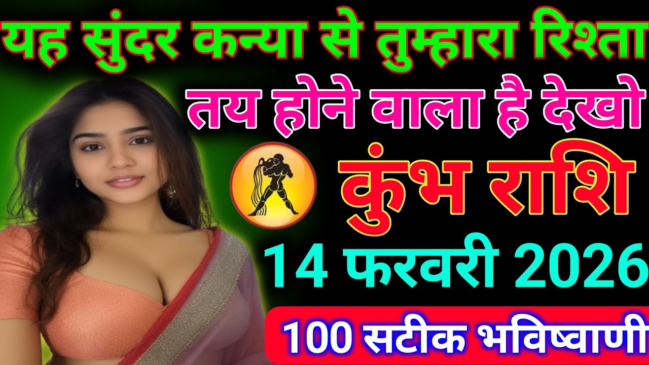 #कुंभ राशि यह सुंदर कन्या से तुम्हारा रिश्ता तय होने वाला है देखो