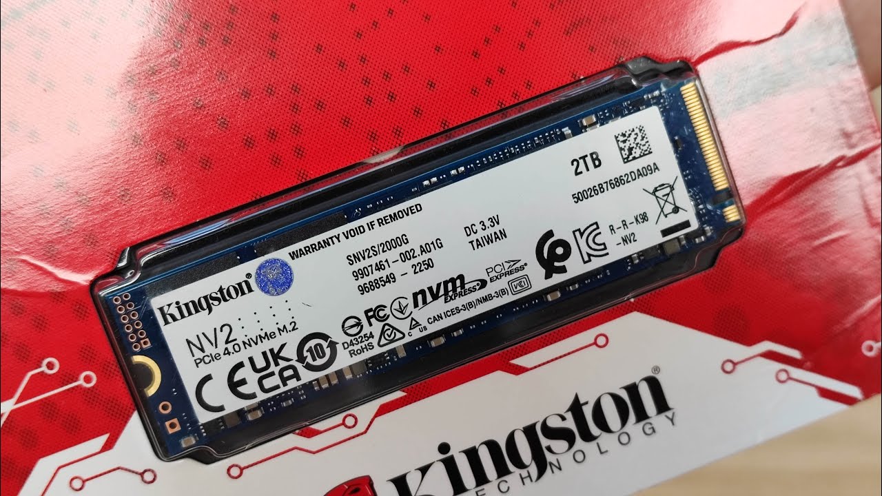 Обзор и тест Kingston NV2 PCIe 4.0 NVMe SSD 2 ТБ ► ВОТ ЭТО СКОРОСТЬ!