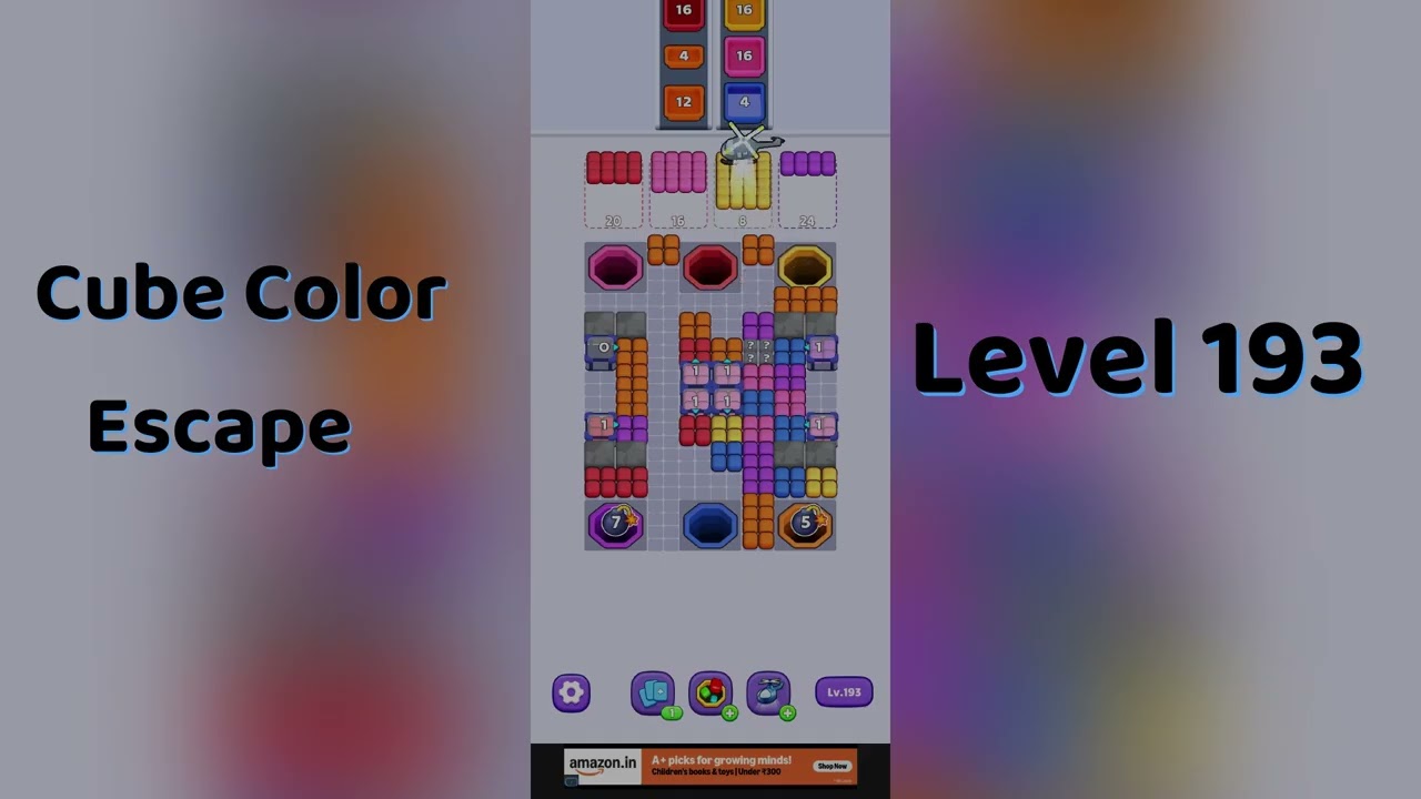 🧩 Cube Color Escape Level 193 Walkthrough | Step-by-Step Guide 🎮 | Go Answer