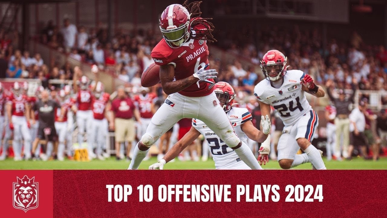 PRAGUE LIONS TOP 10 OFFENSIVE PLAYS ELF 2024 / PRAGUE LIONS TOP 10 &Uacute;TOČN&Yacute;CH AKC&Iacute; ELF 2024