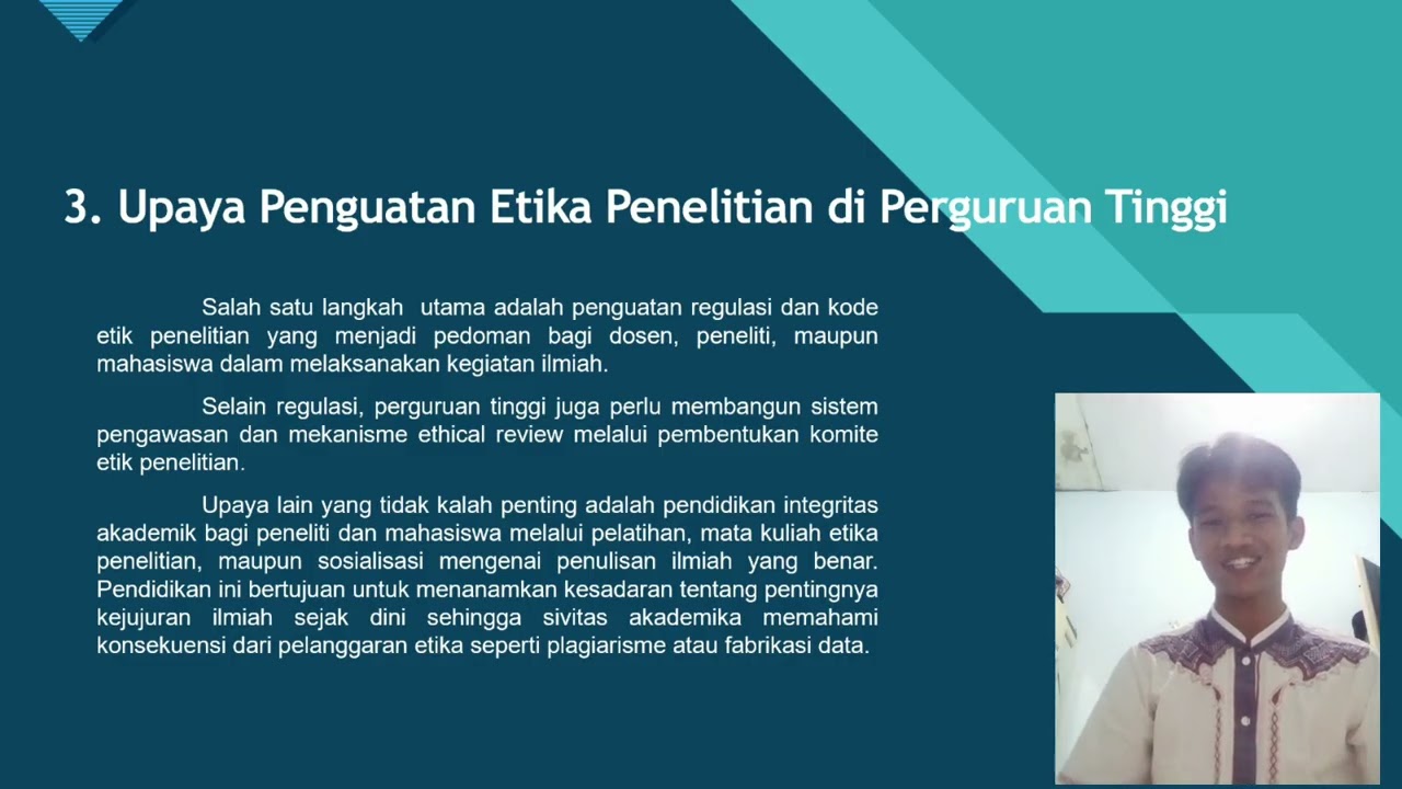 ANALISIS KASUS PELANGGARAN ETIKA PENELITIAN: NASIONAL DAN INTERNASIONAL PAI 4 A1