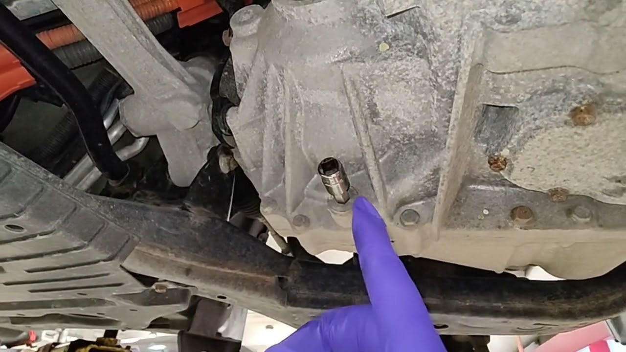 2015 Toyota Highlander Hybrid Transmission/E-CVT fluid replacement