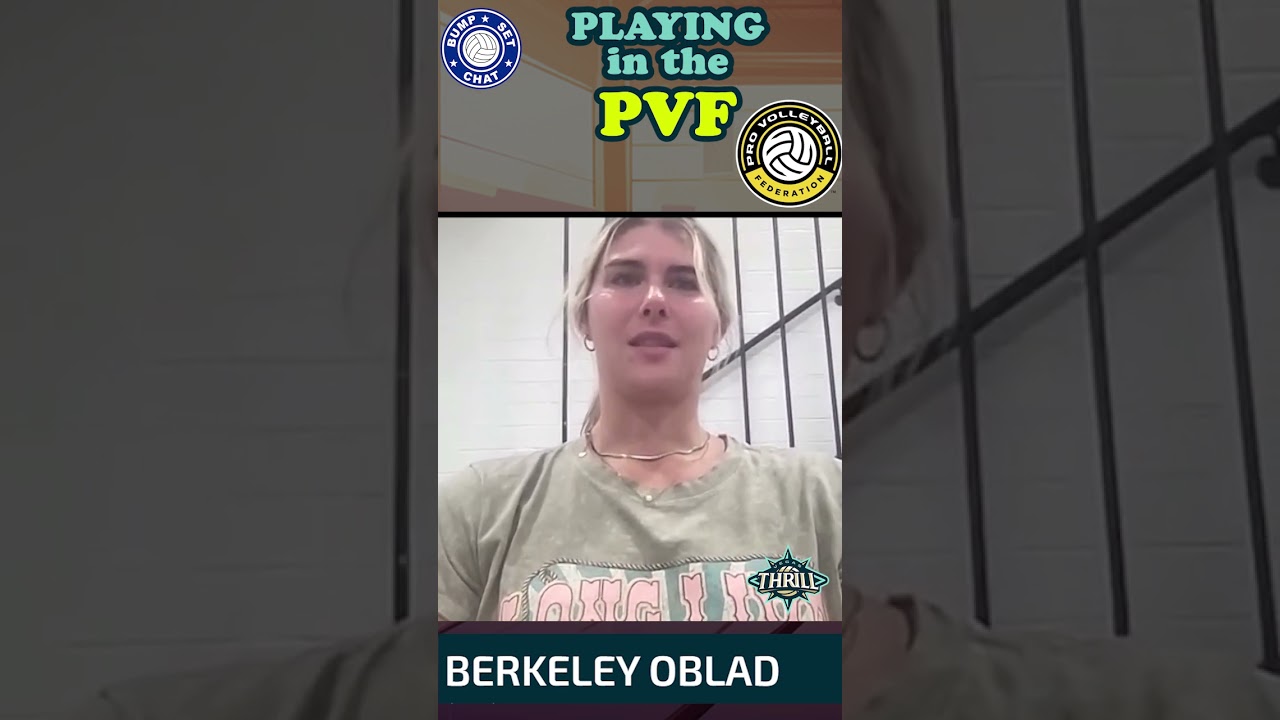 What's it like playing PRO Volleyball stateside! See what VEGAS THRILL player Berkeley OBLAD thinks