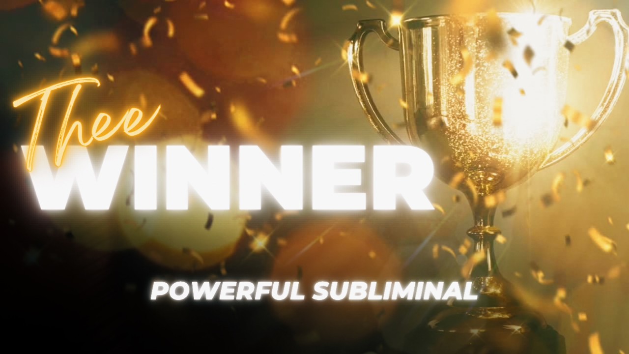 Thee Winner: Subliminal for Absolute Victory & Unstoppable Success | Elite Mindset Activation