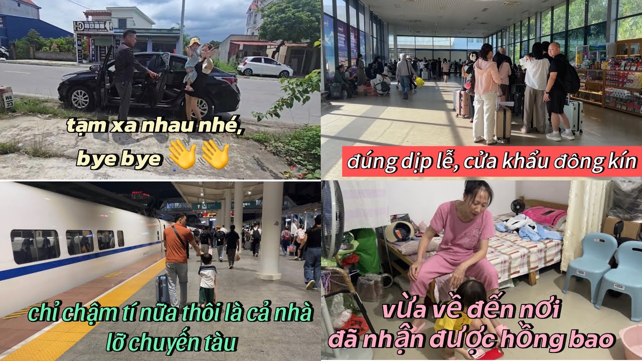 #226 HẾT 2 tháng hè,lại phải TẠM BIỆT VIỆT NAM, 3 mẹ con về Trung Quốc #cuocsongtrungquoc #trungquoc