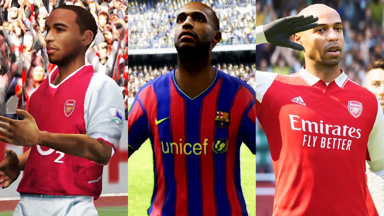 THIERRY HENRY IN EVERY FIFA (98-23)