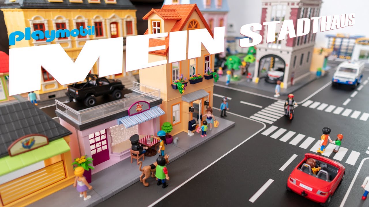 Playmobil City Life Mein Stadthaus 70014 My Townhouse Maison de ville Mi Casa de Ciudad review
