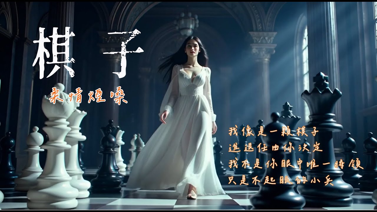 棋子 柔情煙嗓 [ 我沒有堅強的防備也沒有後路可以退 ] #老歌新唱 #翻唱
