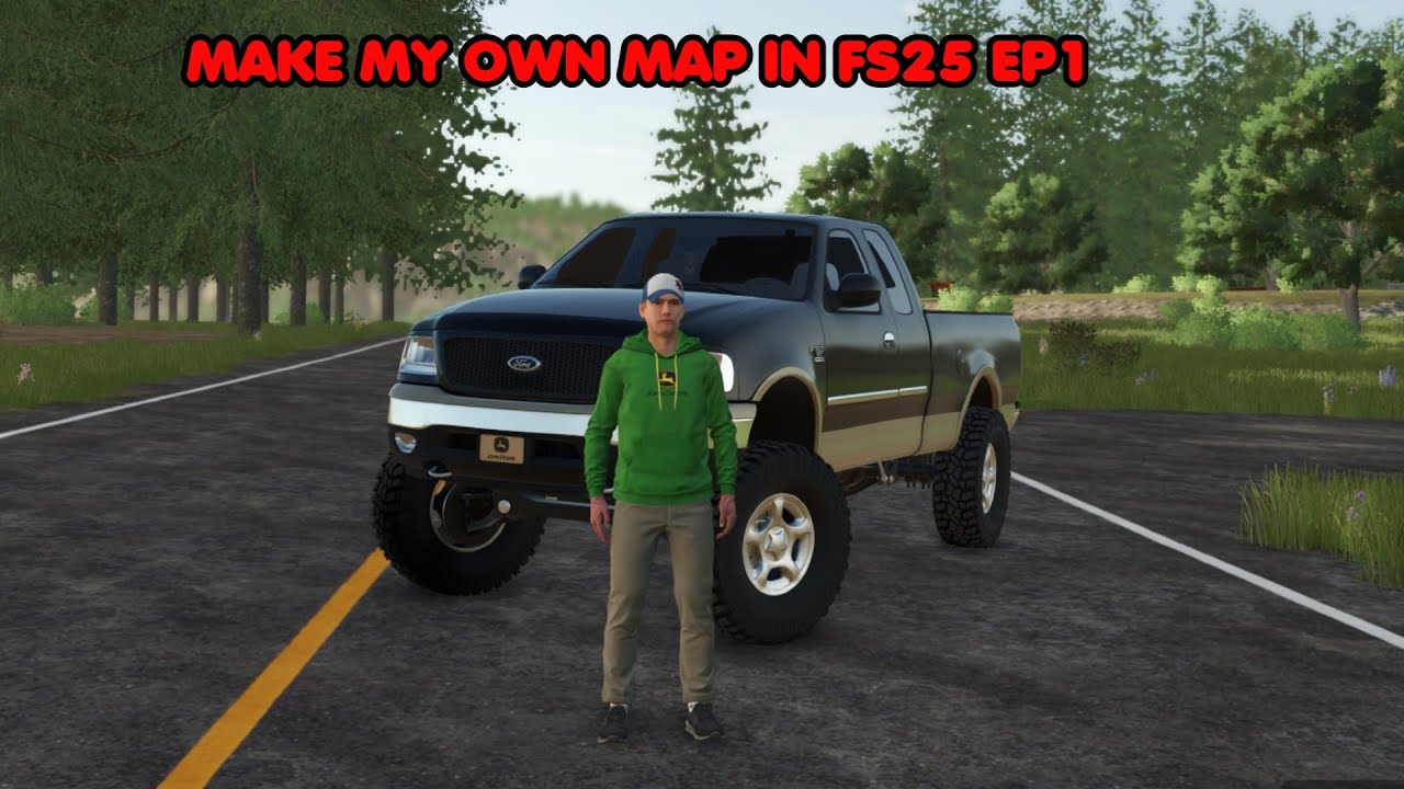 BUILDING MY OWN MAPS USING LONE VALLEY MAP | EP1 | FS25