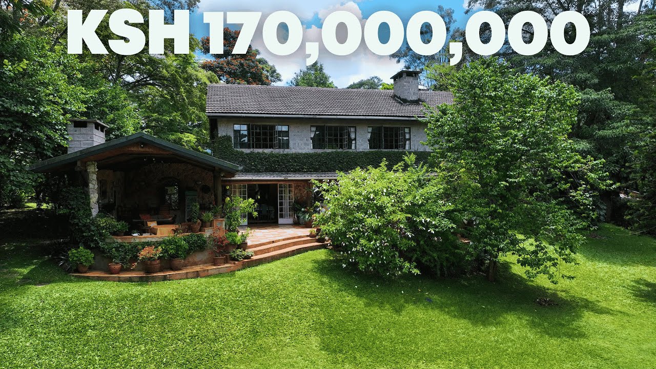 Внутри 159 000 000 кенийских шиллингов, 4 спальни, 1,5 акра #Киамбу #Деревенский #Коттедж #Особня...
