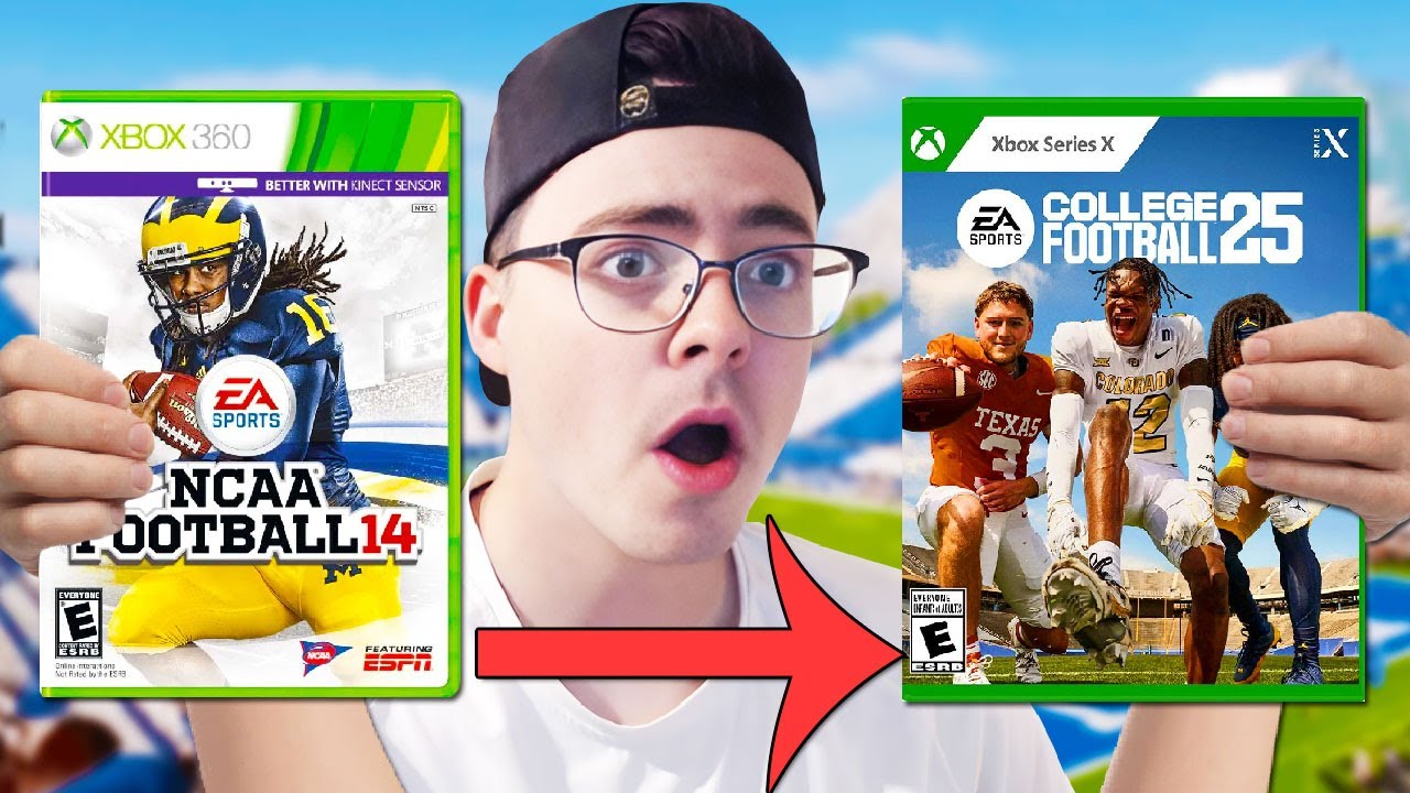 Шокирующие различия между NCAA 14 и College Football 25!
