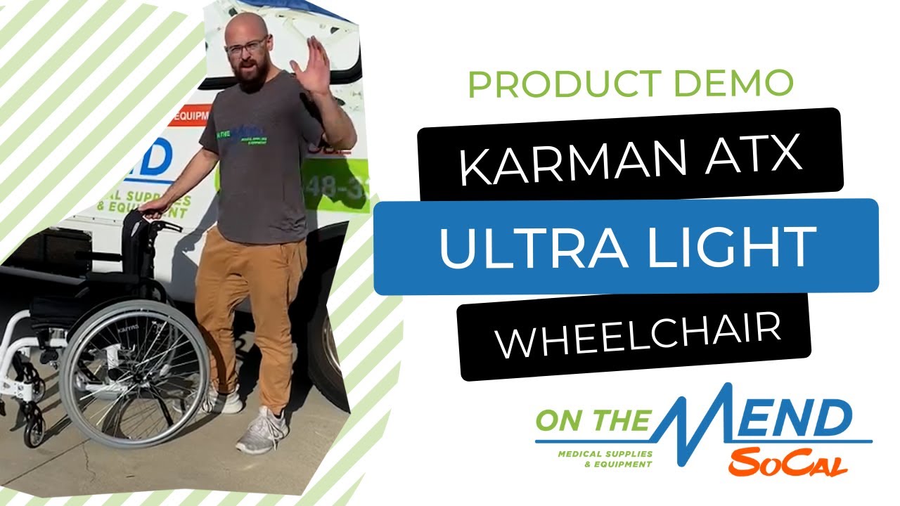 NEW Product Demo with Steve 🎥: Karman ATX Ultra Lightweight Wheelchair ♿️