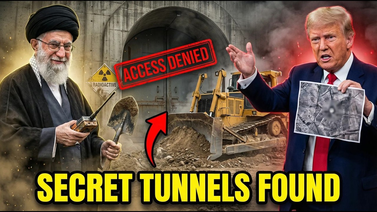 Satellites Spot Iran 'BURYING' Nuclear Sites — US Commandos 'LOCKED OUT' of Tunnels