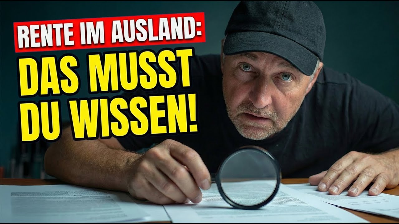 Rente im Ausland beziehen – DAS gilt für ALLE Rentenarten!