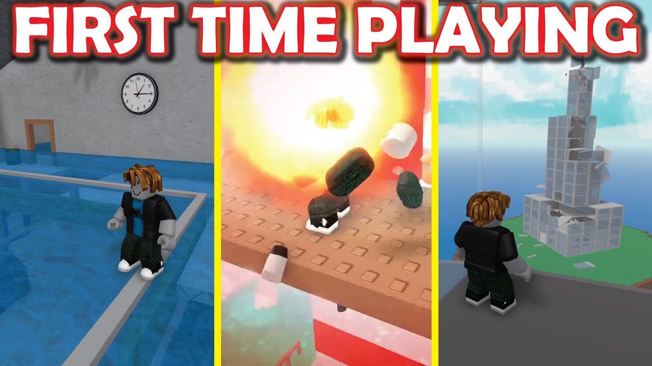 First Time Ever Playing Roblox (Funny ZXMany Roblox Gameplay)