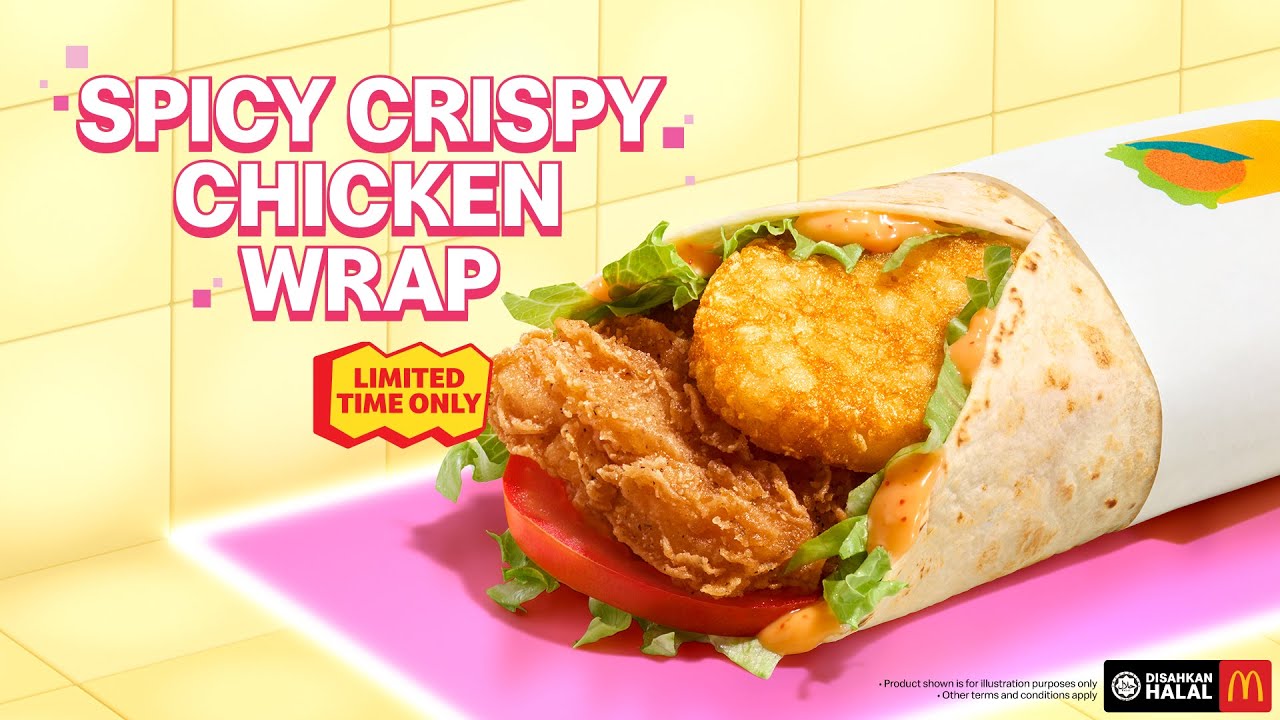 Spicy Crispy Chicken Wrap is back!