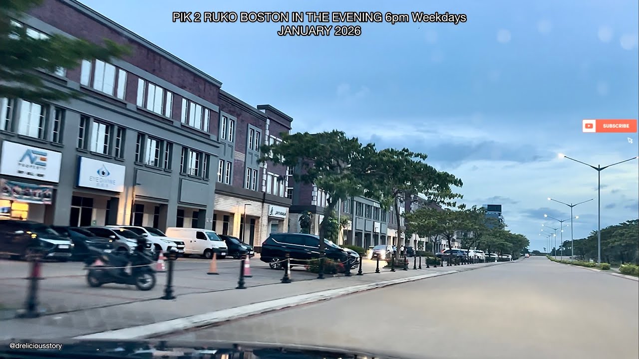PIK 2 RUKO BOSTON IN THE EVENING 6pm Weekdays UPDATE JANUARY 2026 TERBARU