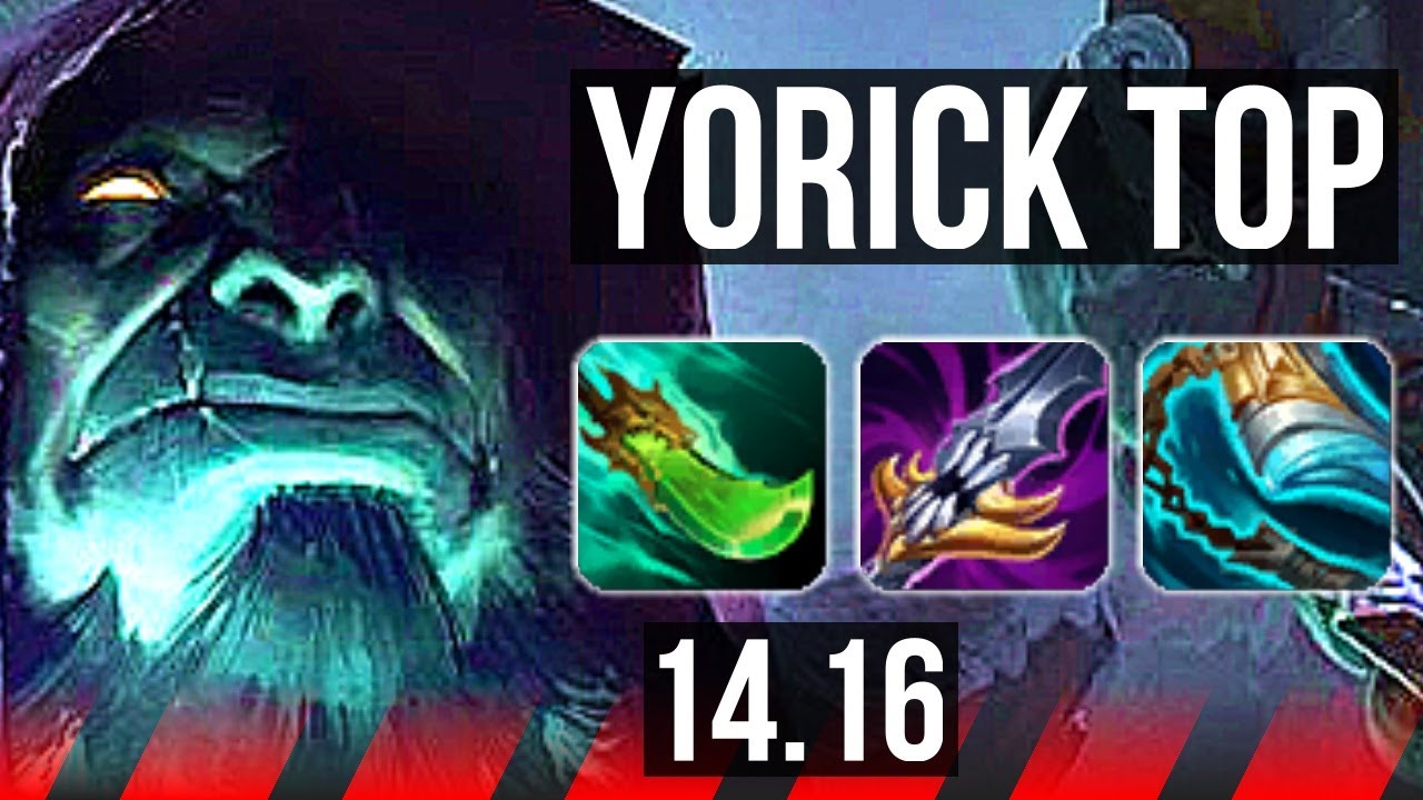 YORICK vs RUMBLE (TOP) | 9/3/11, 600+ games, Rank 15 Yorick | EUW Master | 14.16