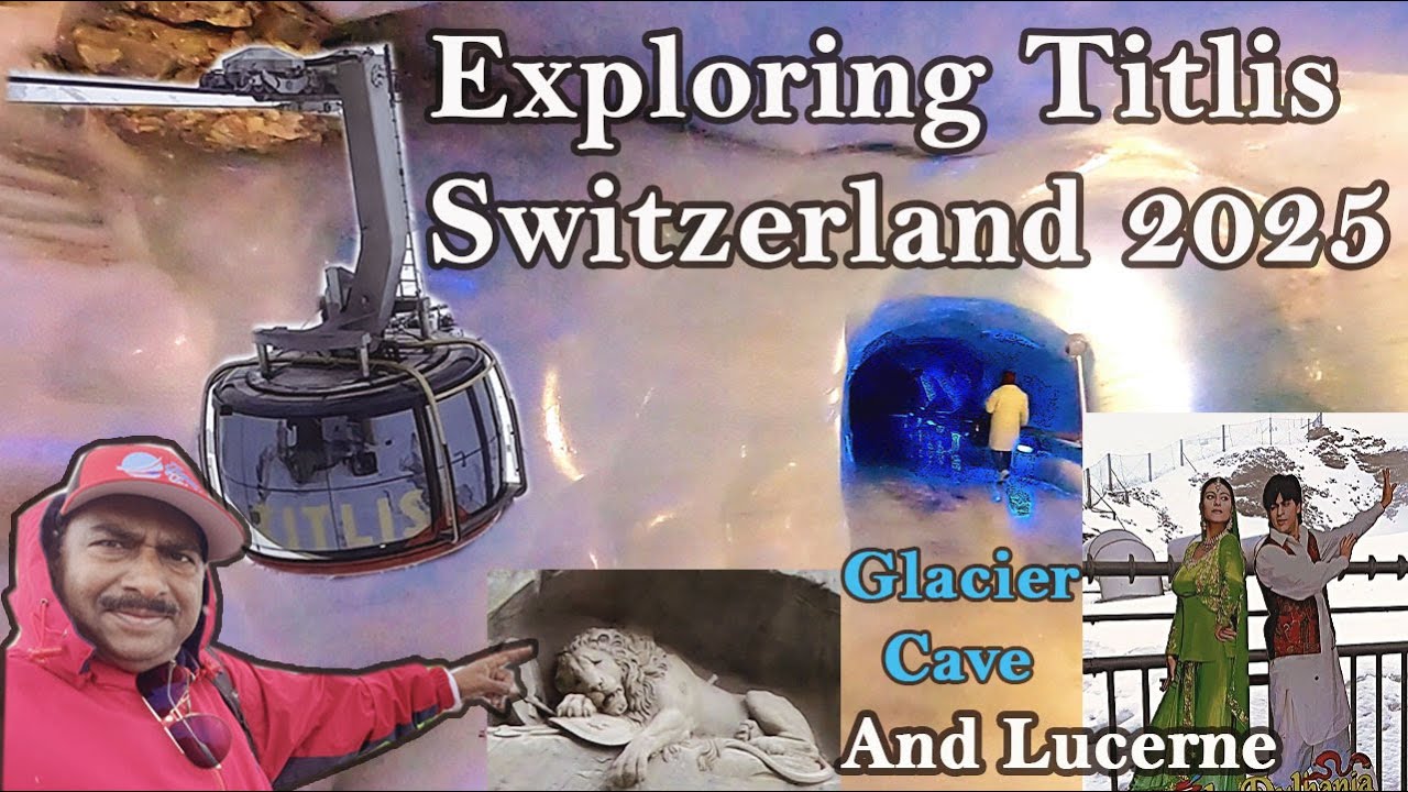Exploring Titlis Switzerland | Glacier Cave