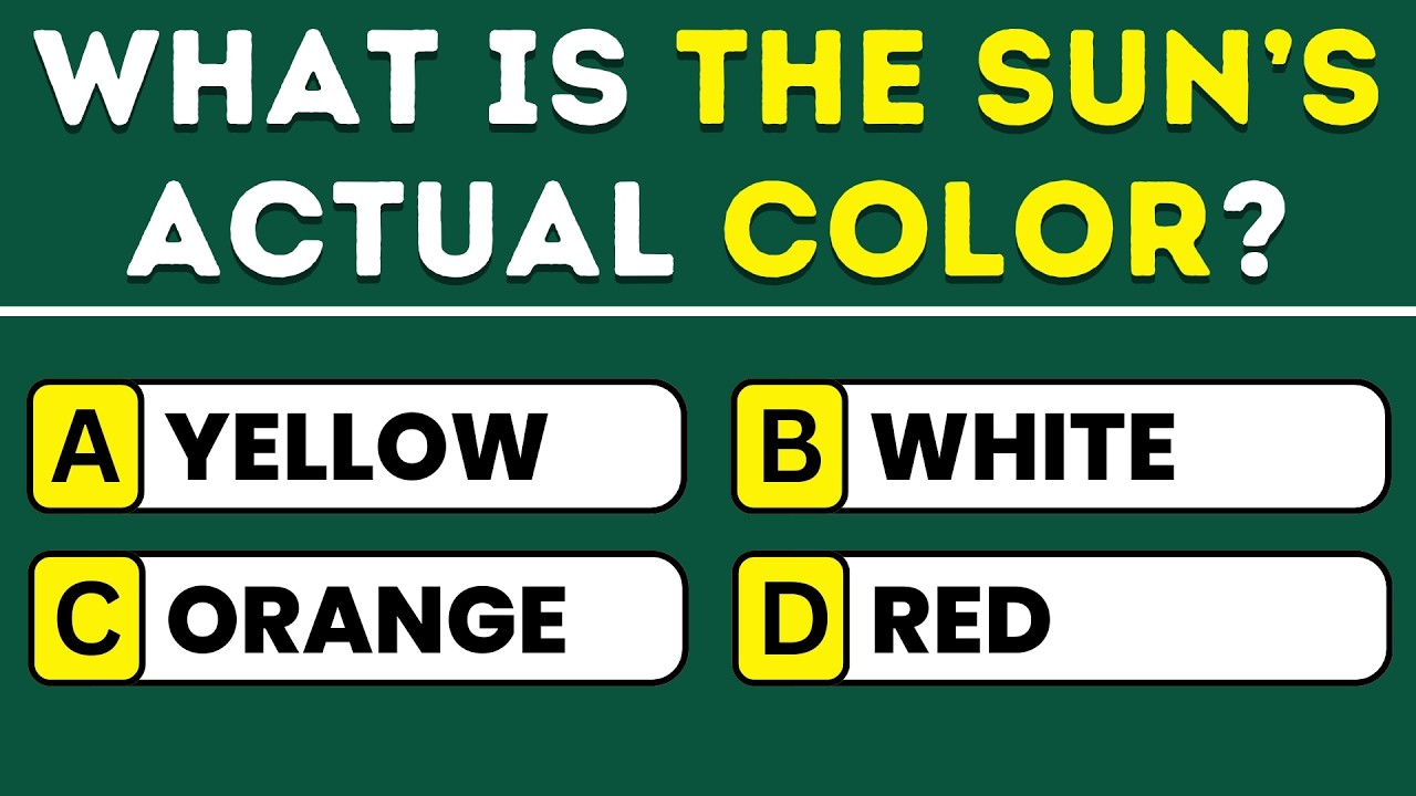Can You Score 50/100 on This General Knowledge Test? 🧠 Take This 100-Question Trivia Quiz! 📚